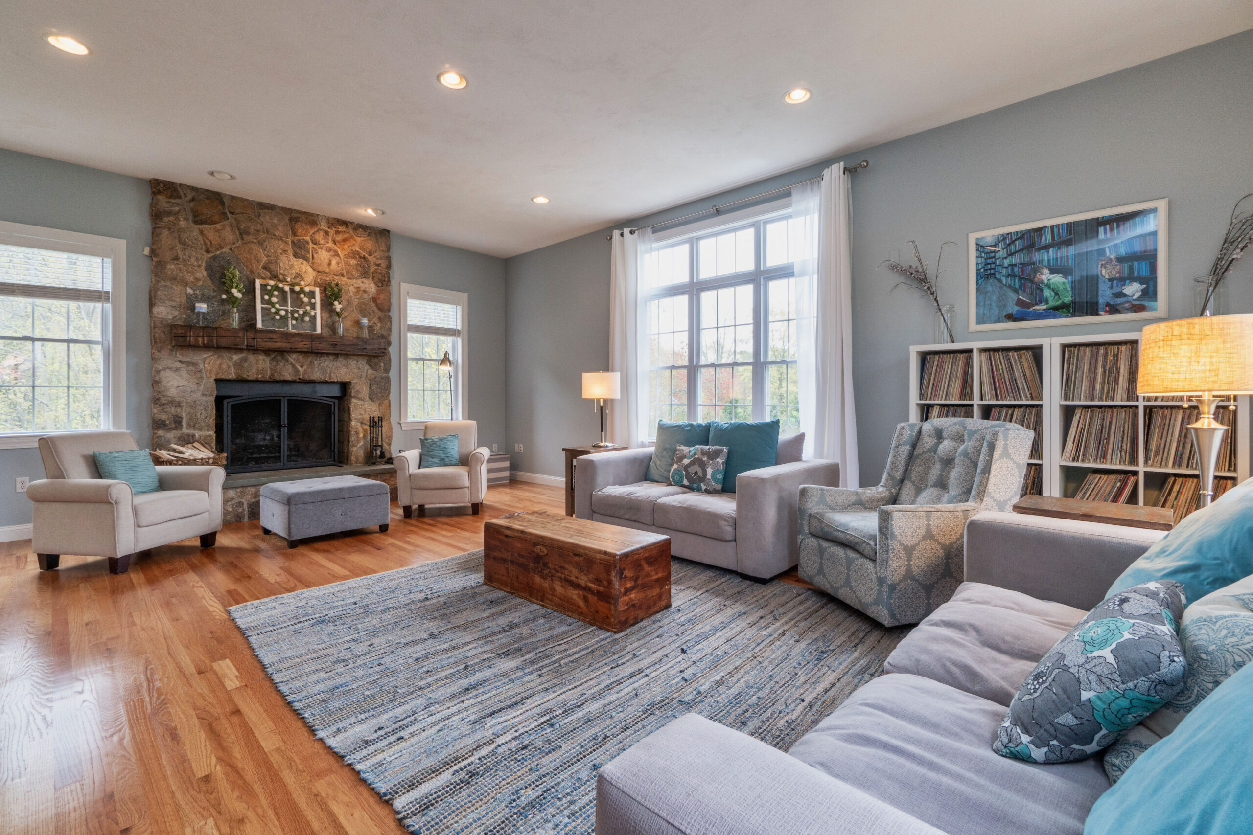 Updated Colonial in Stow With Contemporary Flair